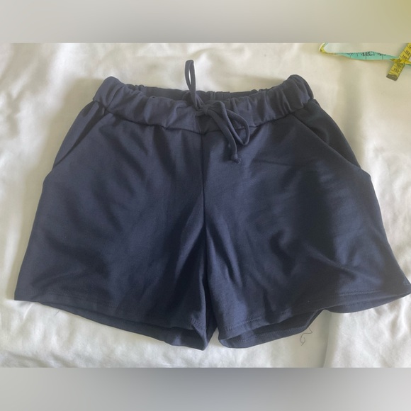 Burgundy Apparel - Navy Athletic Moisture Wicking Shorts - Picture 2 of 4